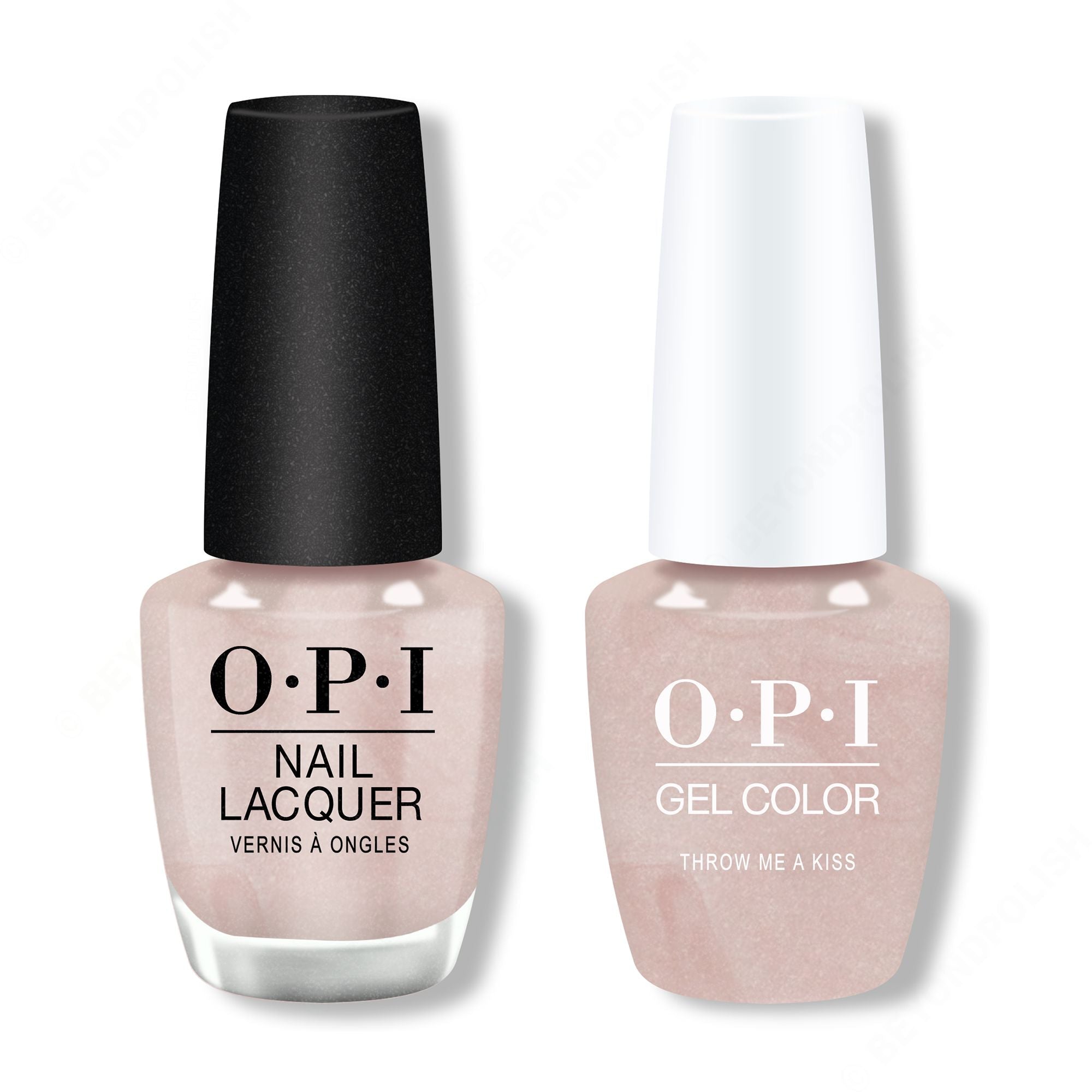 OPI - Gel & Lacquer Combo - Throw Me a Kiss - Salon Quality