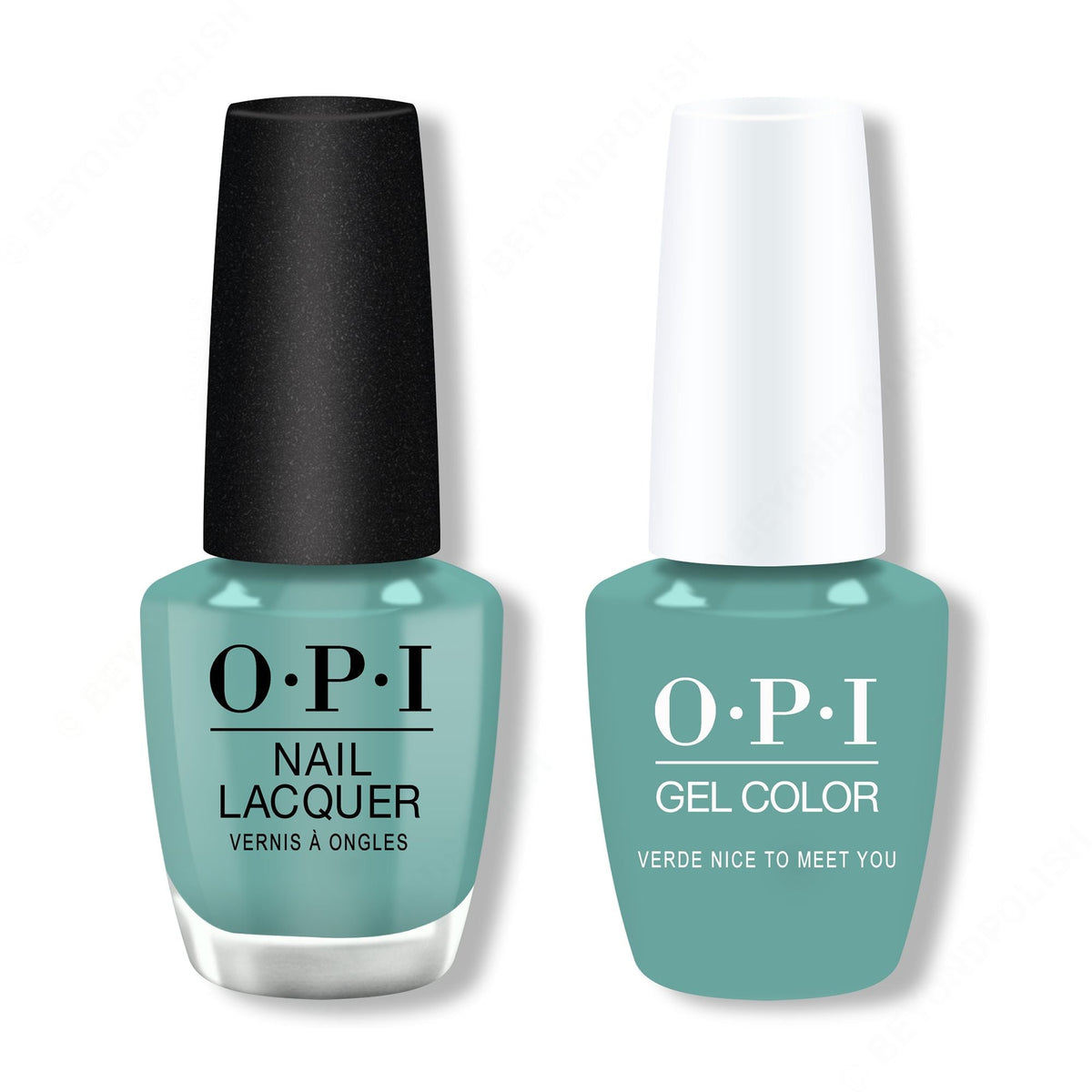 OPI - Gel & Lacquer Combo - Verde Nice To Meet You - Salon Quality