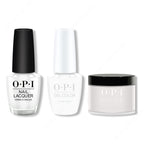 OPI - Gel, Lacquer & Dip Combo - Alpine Snow - Salon Quality