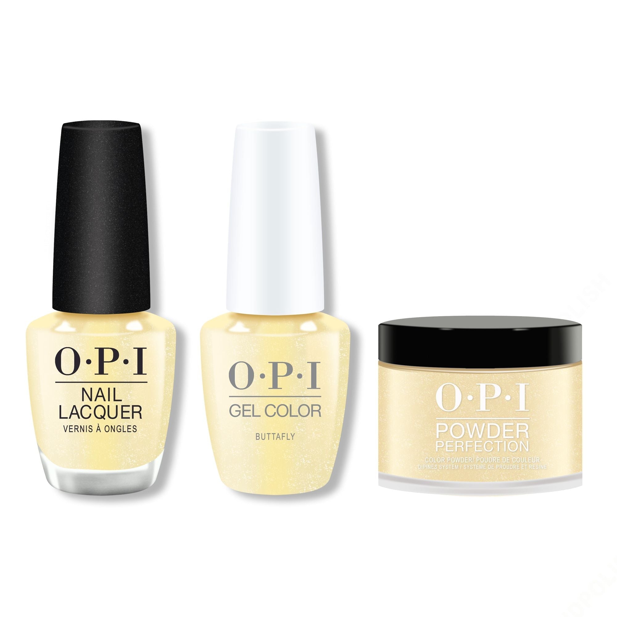 OPI - Gel, Lacquer & Dip Combo - Buttafly - Salon Quality