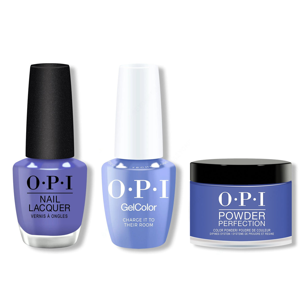 OPI - Gel, Lacquer & Dip Combo - Charge it to their Room - Salon Quality