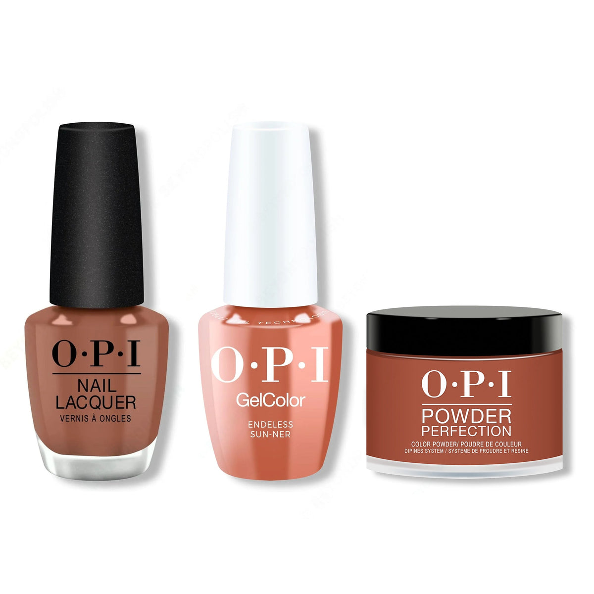 OPI - Gel, Lacquer & Dip Combo - Endless Sun-ner - Salon Quality