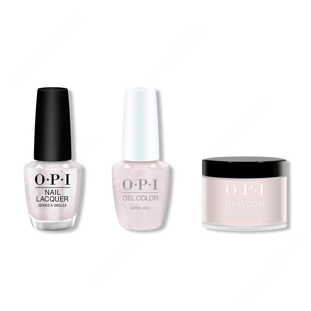 OPI - Gel, Lacquer & Dip Combo - Gemini And I - Salon Quality