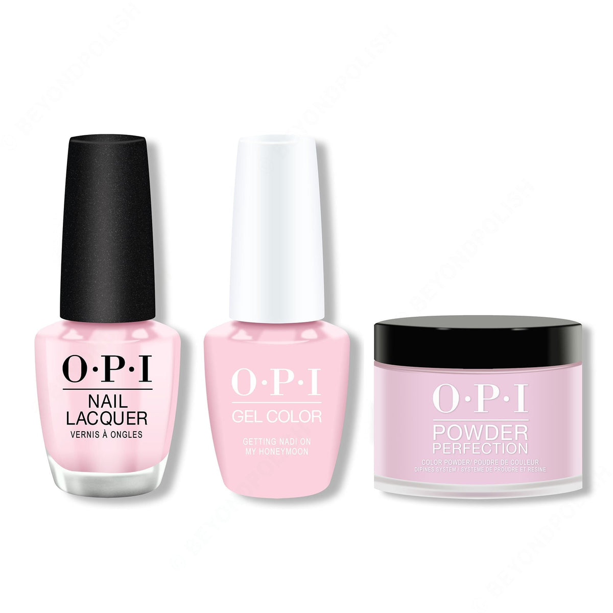 OPI - Gel, Lacquer & Dip Combo - Getting Nadi On My Honeymoon - Salon Quality