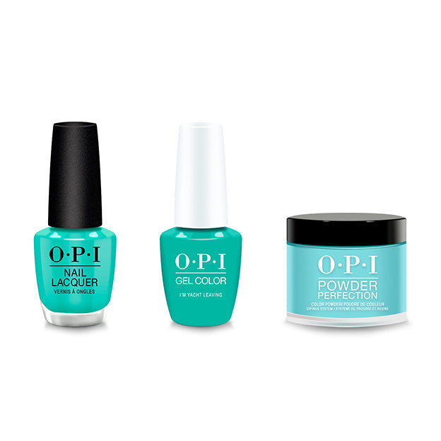 OPI - Gel, Lacquer & Dip Combo - I'm Yacht Leaving - Salon Quality