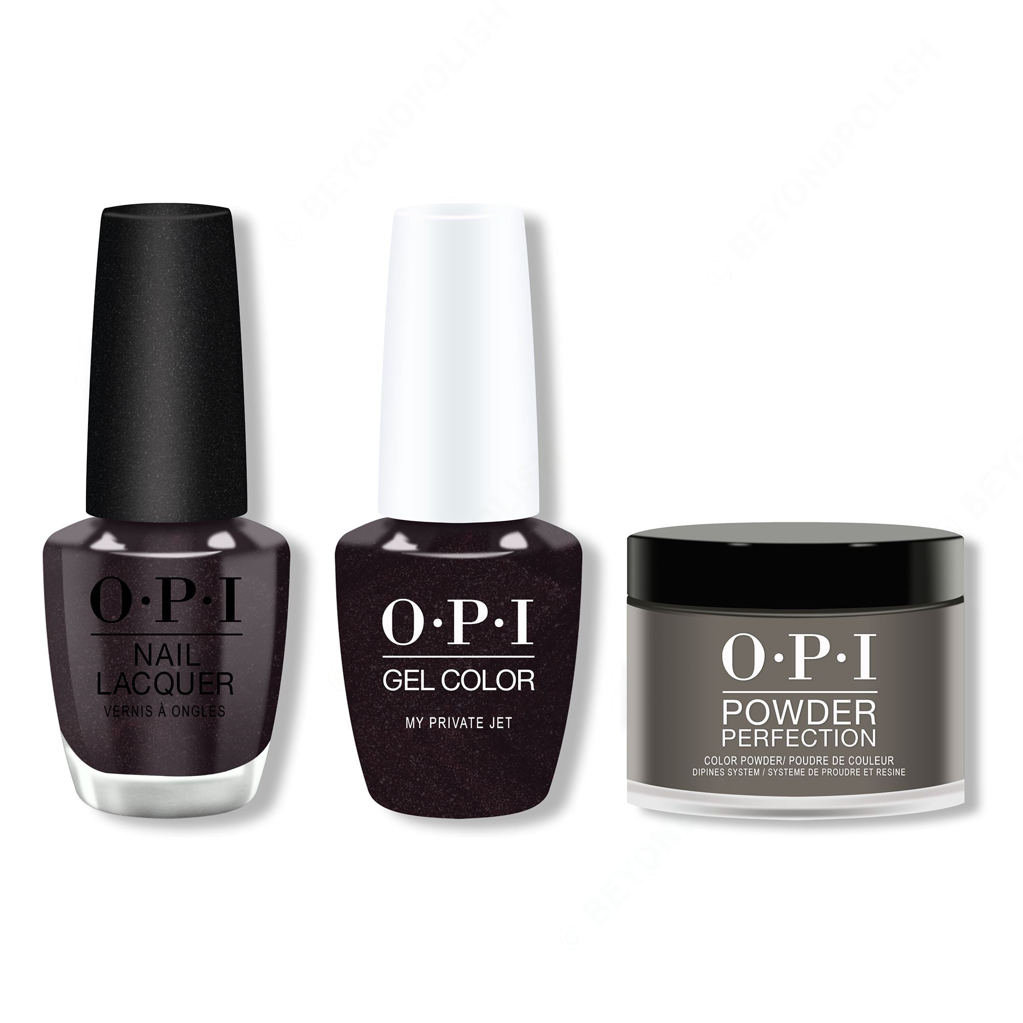 OPI - Gel, Lacquer & Dip Combo - My Private Jet - Salon Quality