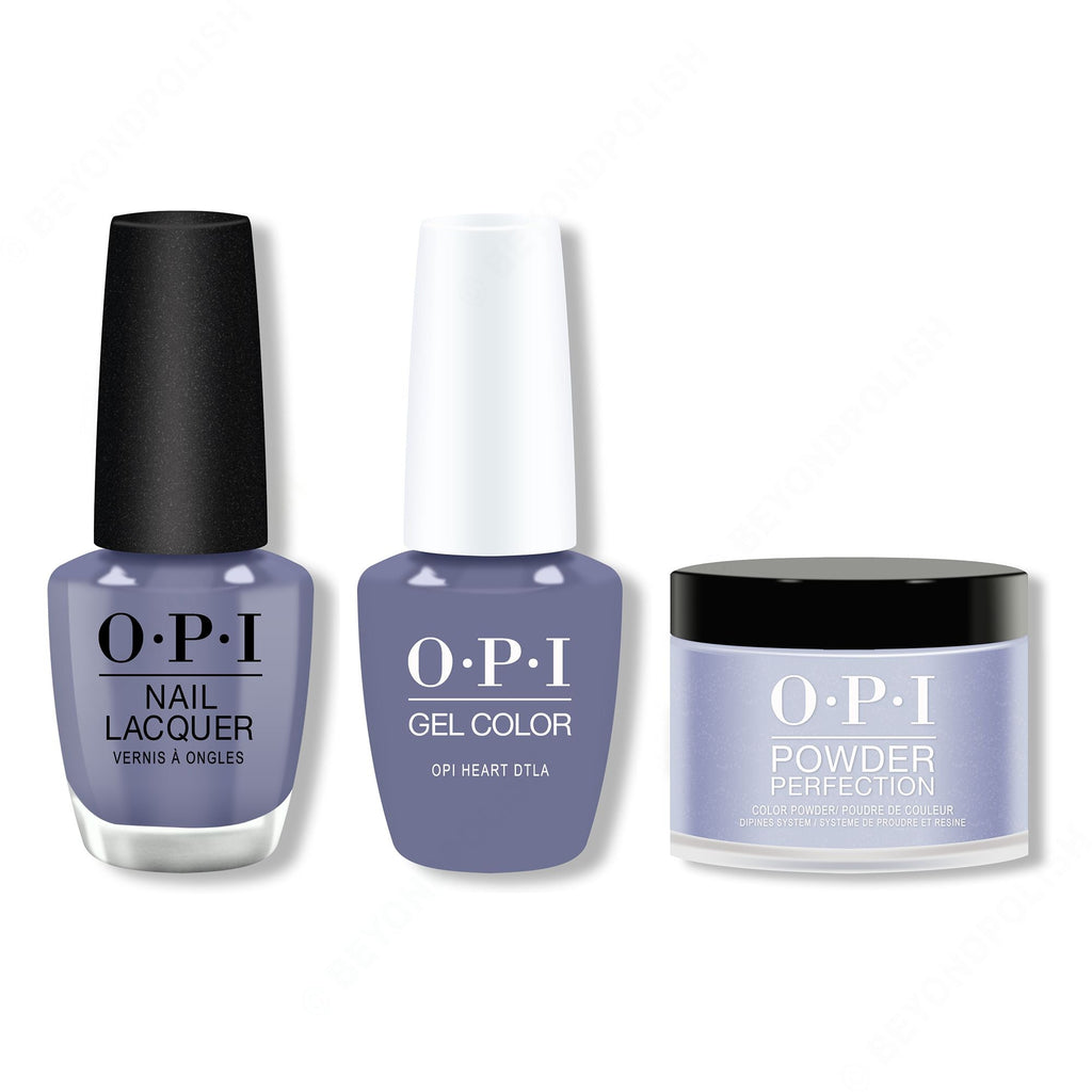 OPI - Gel, Lacquer & Dip Combo - OPI Heart DTLA - Salon Quality