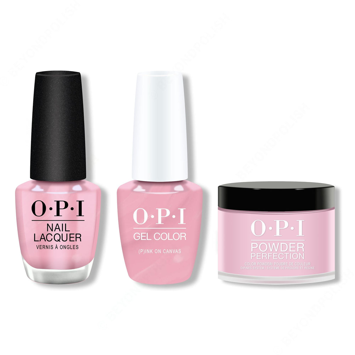OPI - Gel, Lacquer & Dip Combo - (P)Ink on Canvas - Salon Quality