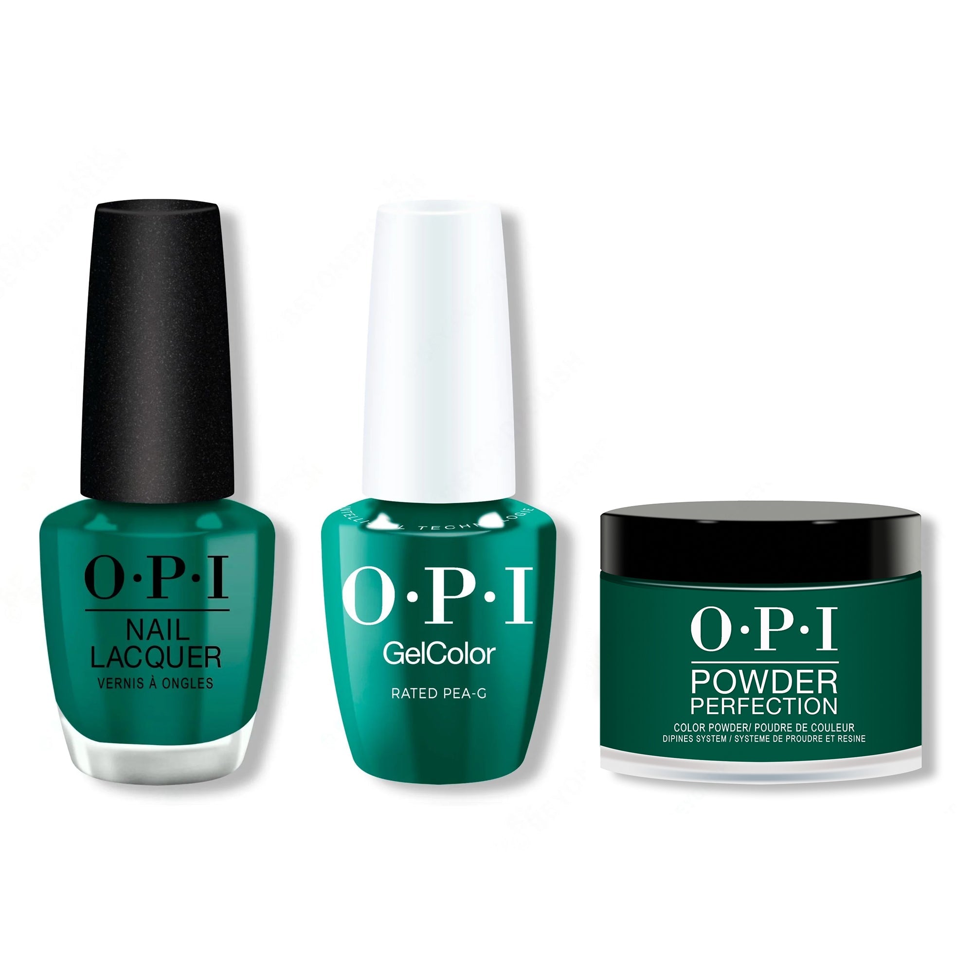 OPI - Gel, Lacquer & Dip Combo - Rated Pea-G - Salon Quality