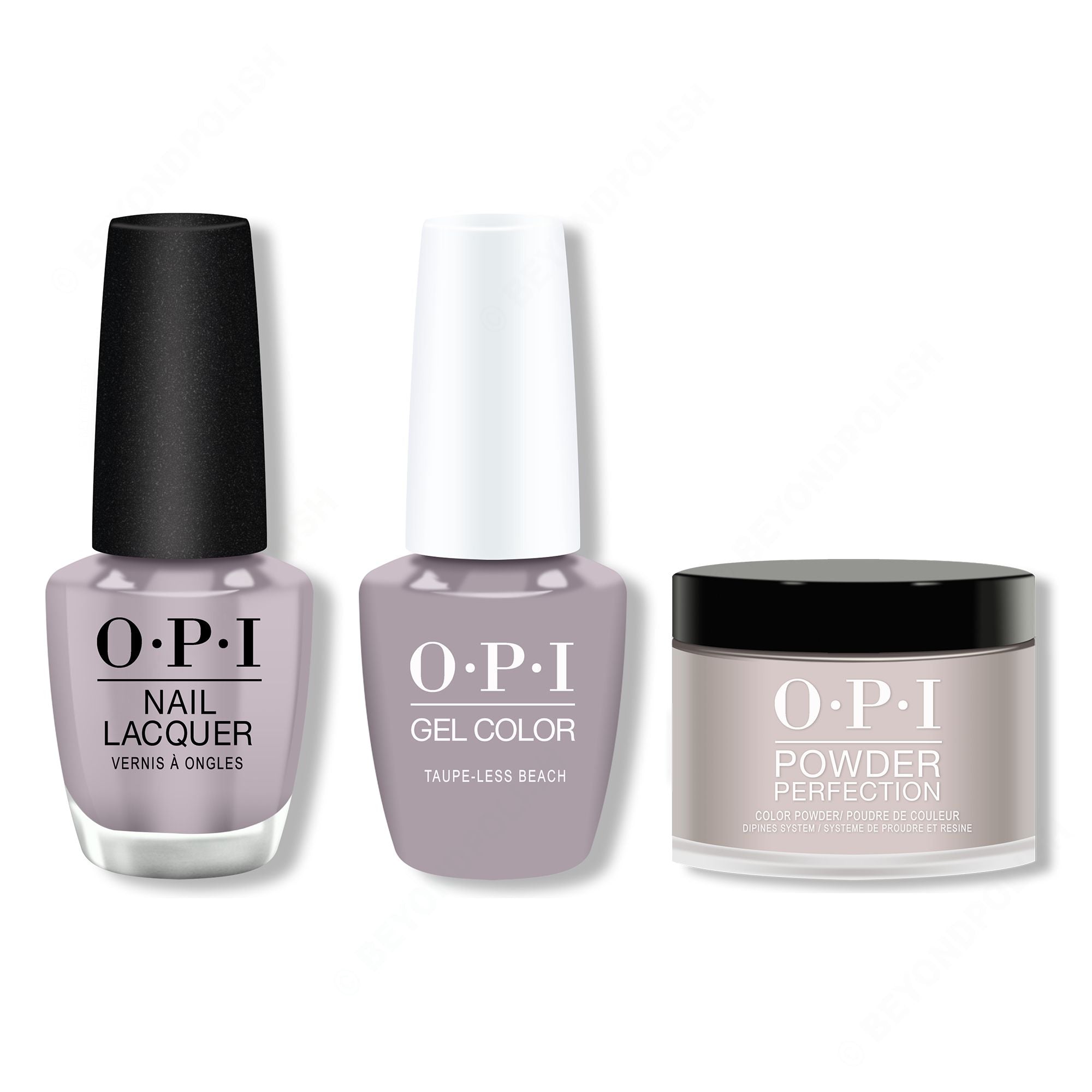 OPI - Gel, Lacquer & Dip Combo - Taupe-less Beach - Salon Quality