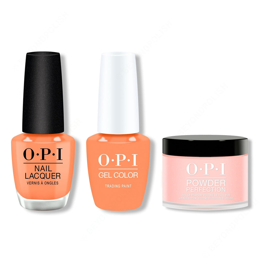 OPI - Gel, Lacquer & Dip Combo - Trading Paint - Salon Quality