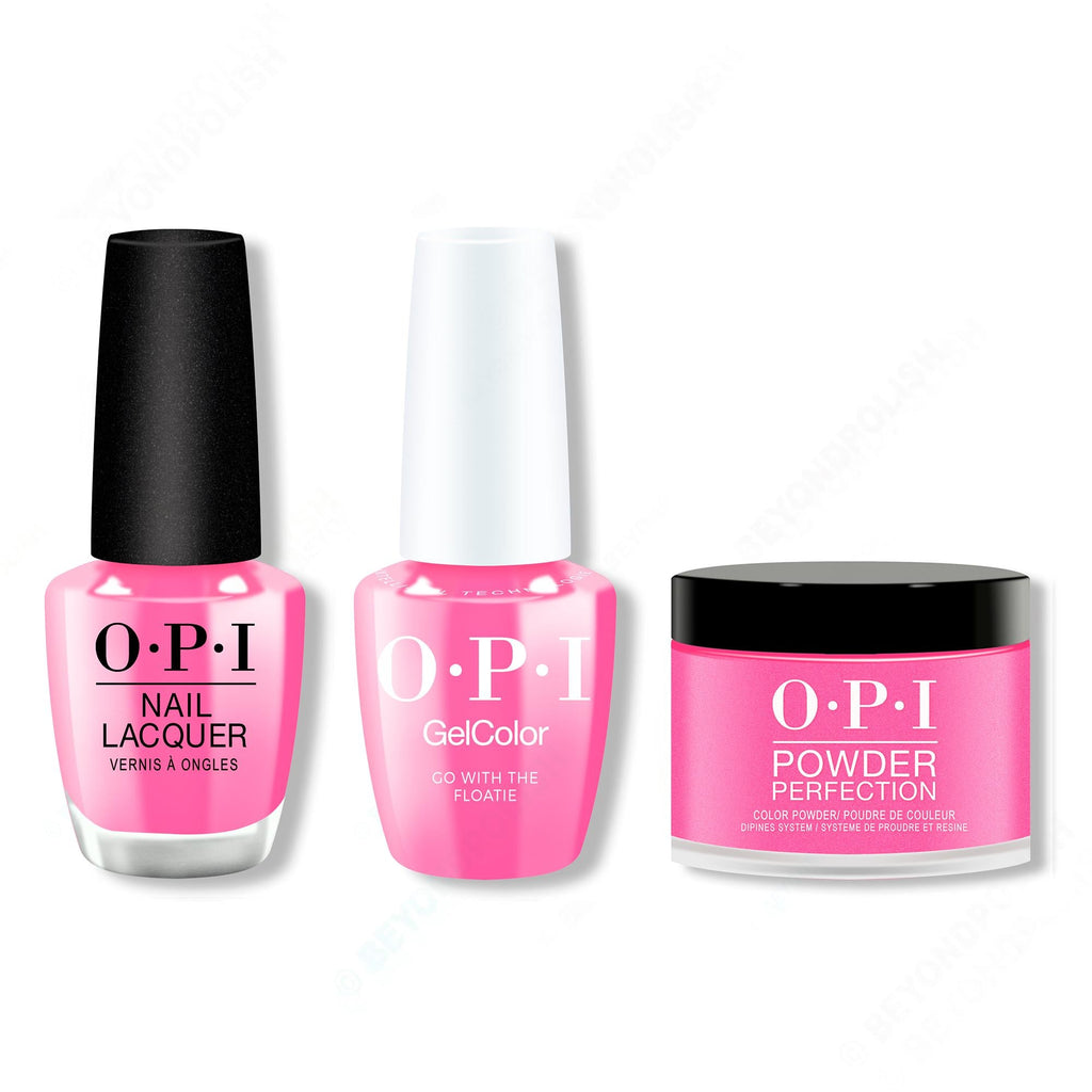 OPI - Gel, Lacquer & Dip Intelli-Gel Combo - Go with the Floatie - Salon Quality