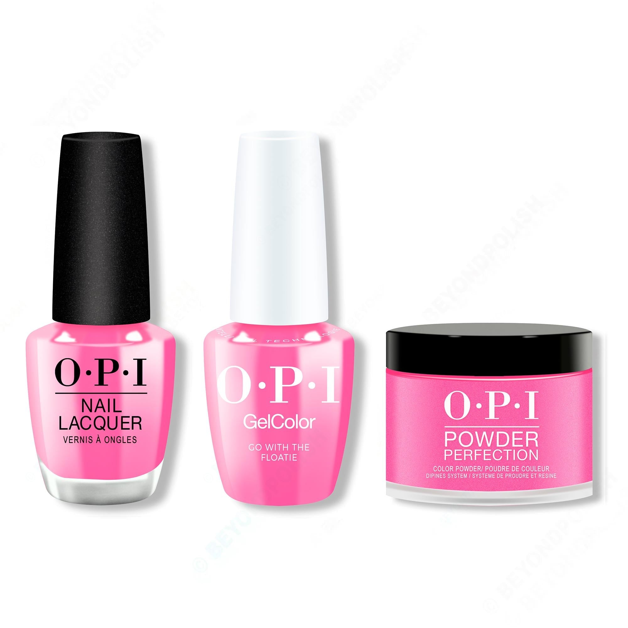 OPI - Gel, Lacquer & Dip Intelli-Gel Combo - Go with the Floatie - Salon Quality