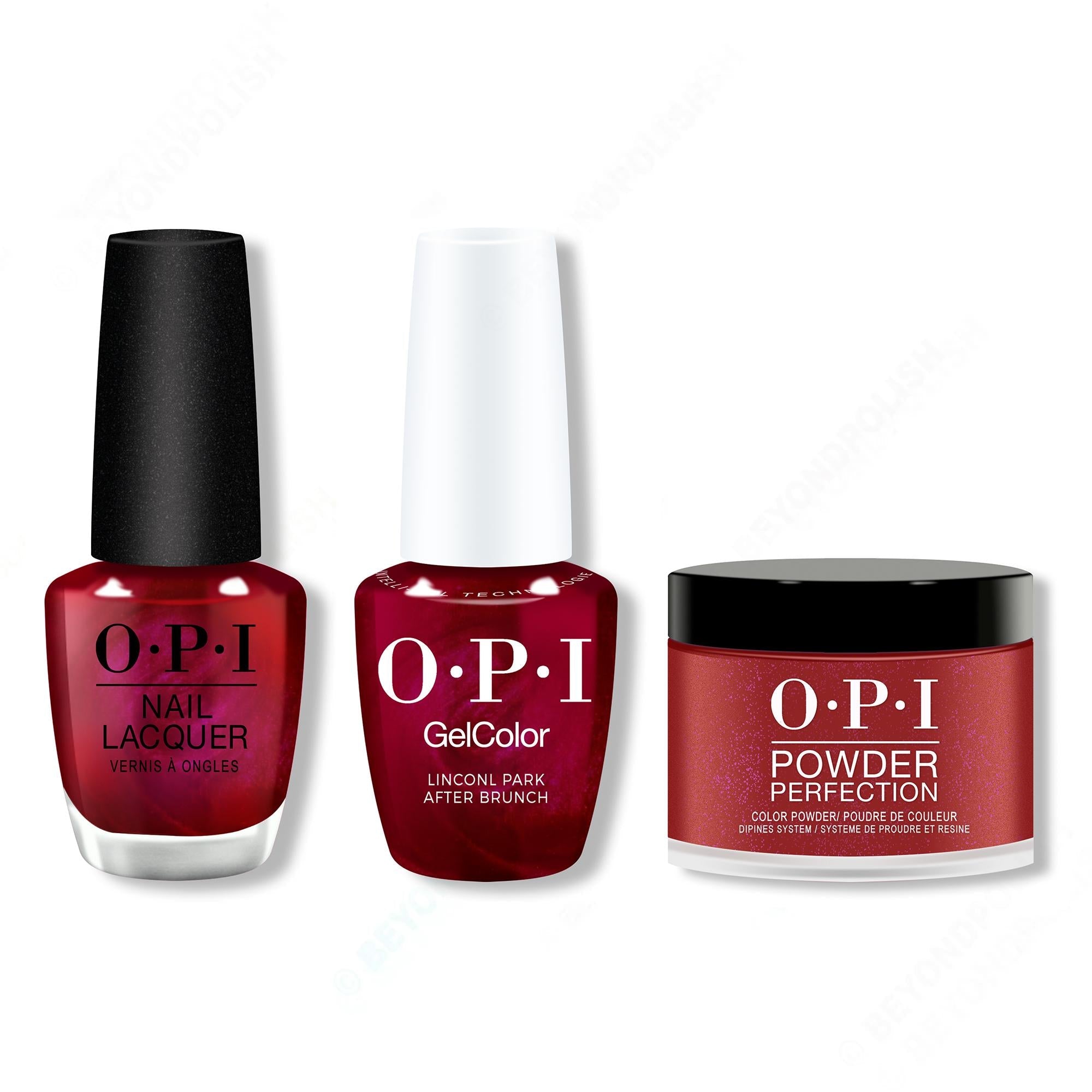 OPI - Gel, Lacquer & Dip Intelli-Gel Combo - Lincoln Park After Brunch - OPIcons Spring 2026 - Salon Quality