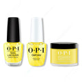 OPI - Gel, Lacquer & Dip Intelli-Gel Combo - Paintin' on Sunshine! - Salon Quality