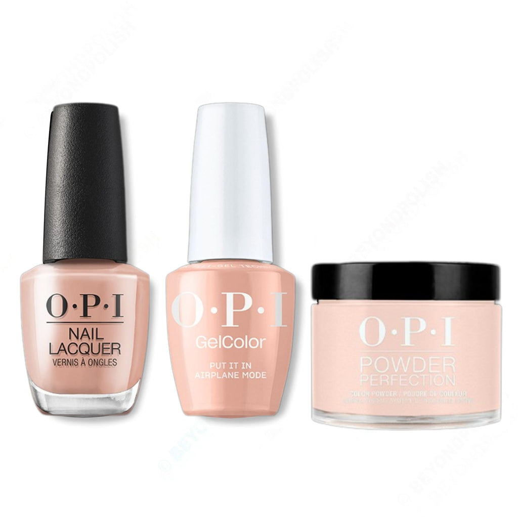 OPI - Gel, Lacquer & Dip Intelli-Gel Combo - Put It in Airplane Mode - OPIcons Spring 2026 - Salon Quality