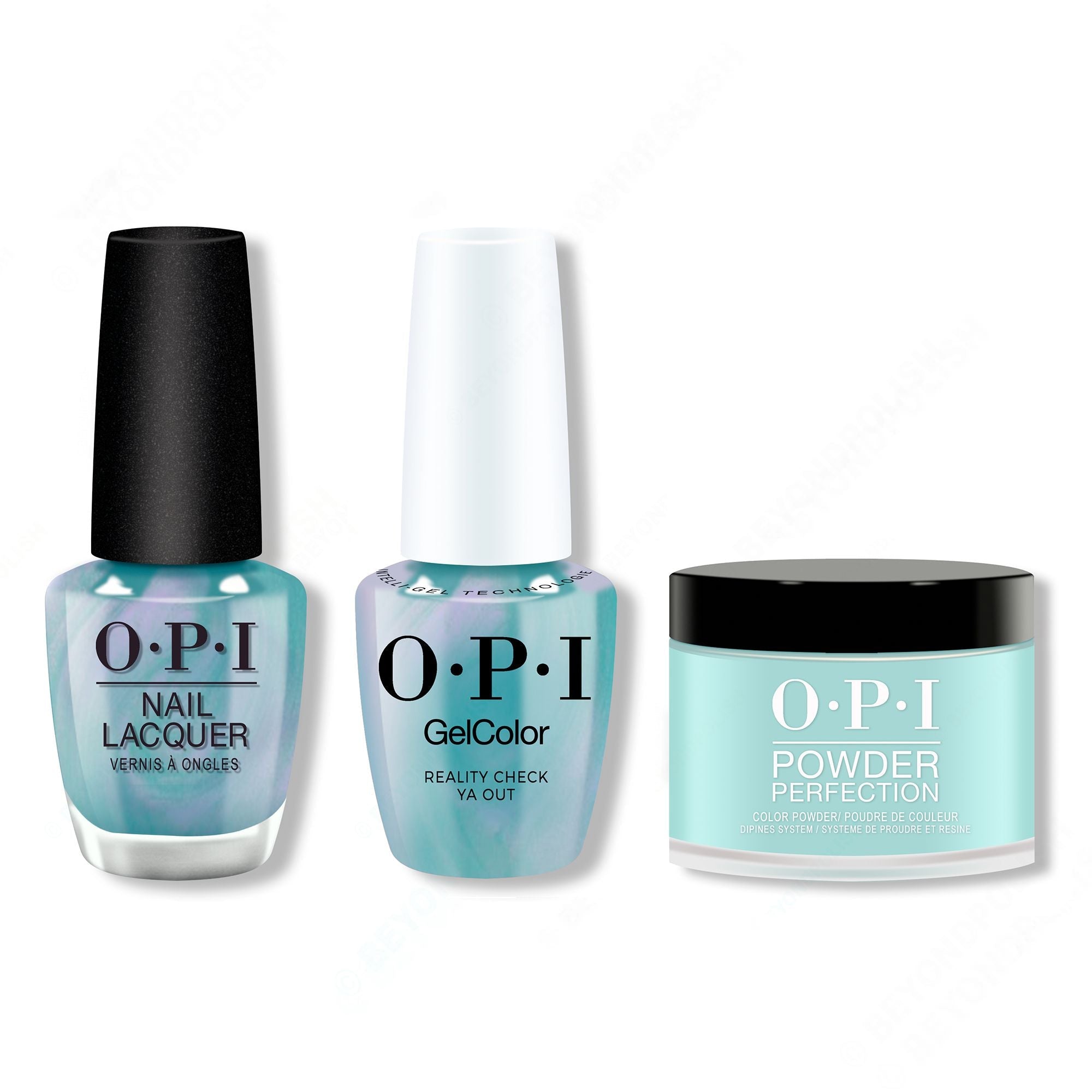 OPI - Gel, Lacquer & Dip Intelli-Gel Combo - Reality Check Ya Out - Salon Quality
