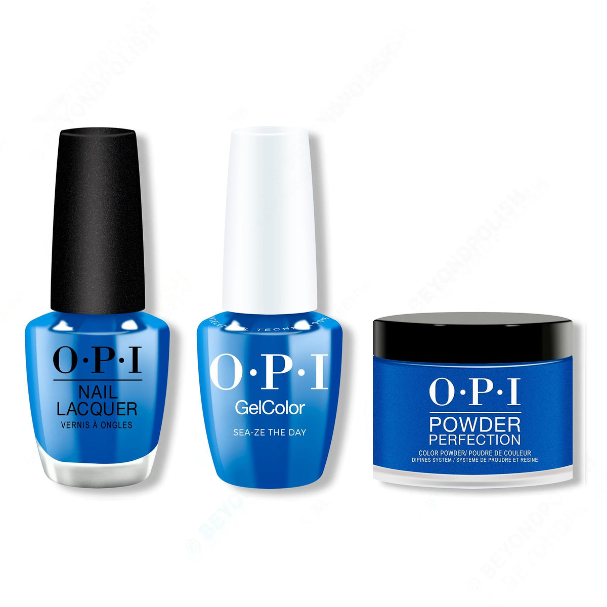 OPI - Gel, Lacquer & Dip Intelli-Gel Combo - Sea-Ze the Day - Salon Quality