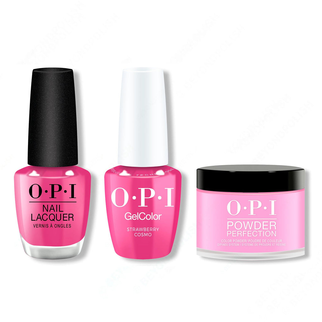 OPI - Gel, Lacquer & Dip Intelli-Gel Combo - Strawberry Cosmo - OPIcons Spring 2026 - Salon Quality