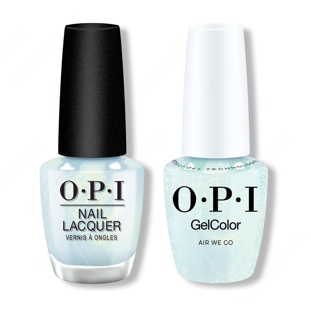 OPI - Gel & Lacquer Intelli-Gel Combo - Air We Go - Salon Quality