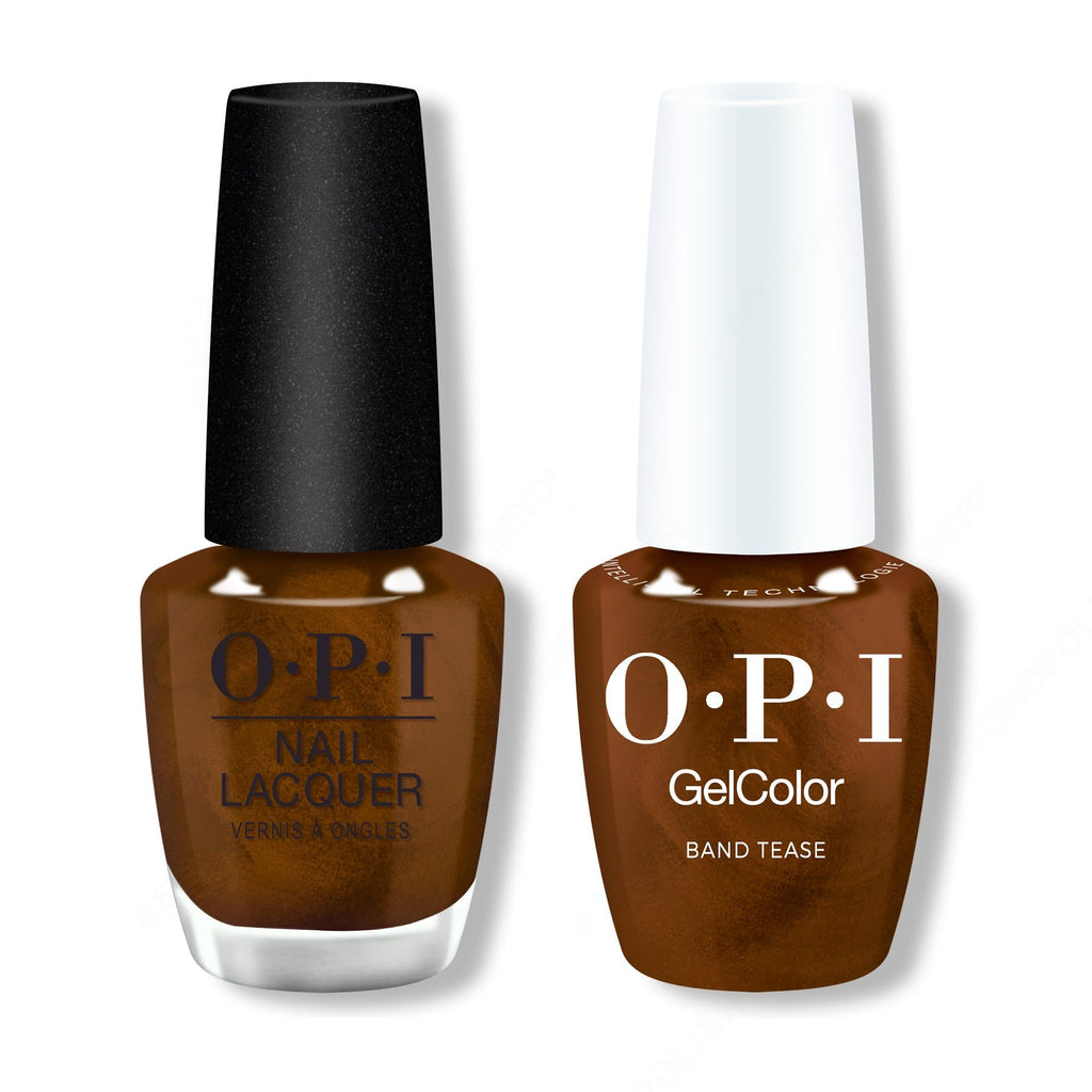 OPI - Gel & Lacquer Intelli-Gel Combo - Band Tease - Salon Quality