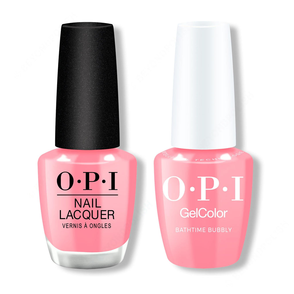 OPI - Gel & Lacquer Intelli-Gel Combo - Bathtime Bubbly - OPIcons Spring 2026 - Salon Quality