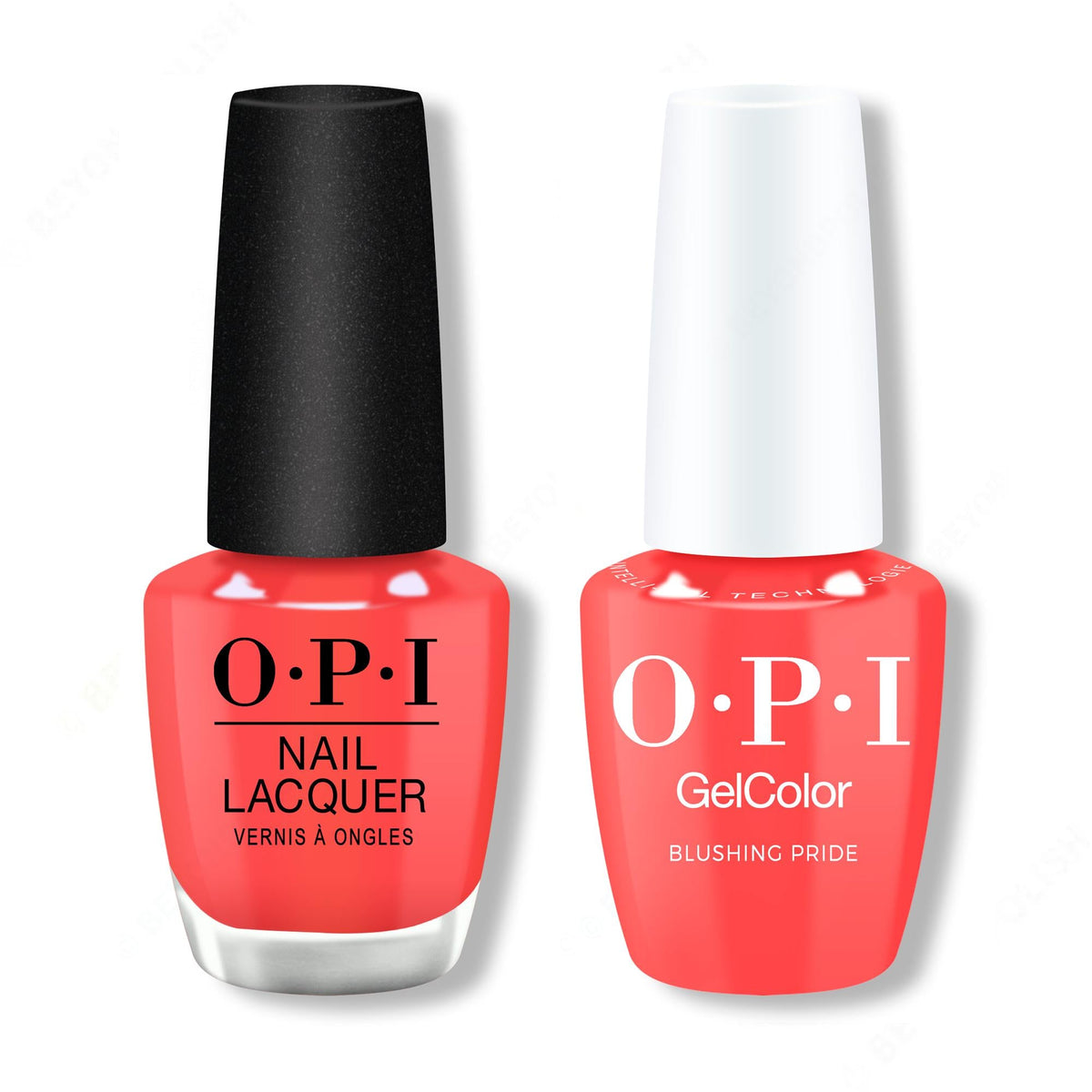 OPI - Gel & Lacquer Intelli-Gel Combo - Blushin' Pride - Salon Quality