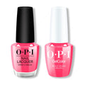 OPI - Gel & Lacquer Intelli-Gel Combo - Bright Where I Belong! - Salon Quality