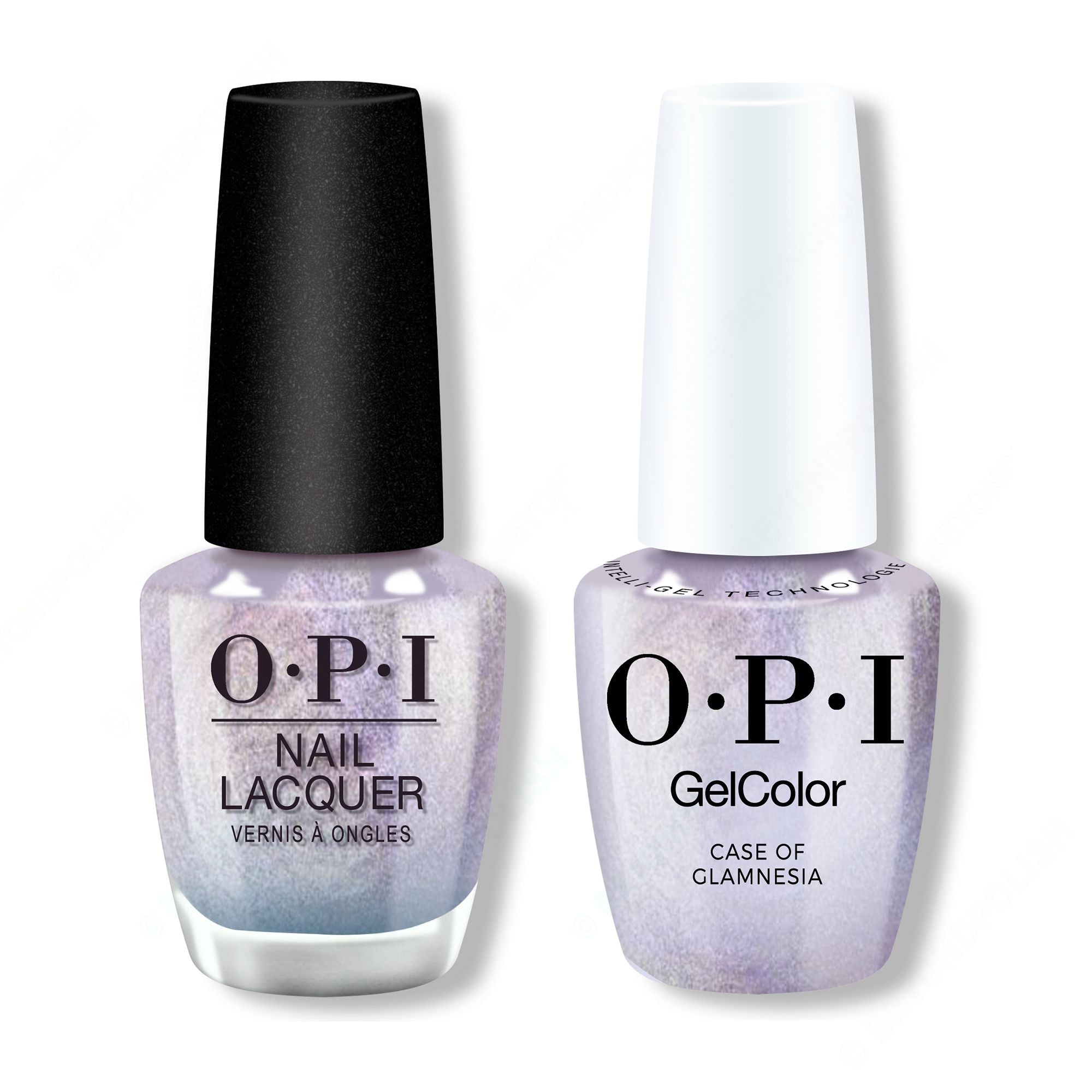 OPI - Gel & Lacquer Intelli-Gel Combo - Case of Glamnesia - Salon Quality