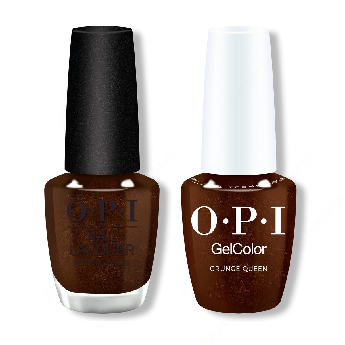 OPI - Gel & Lacquer Intelli-Gel Combo - Grunge Queen - Salon Quality
