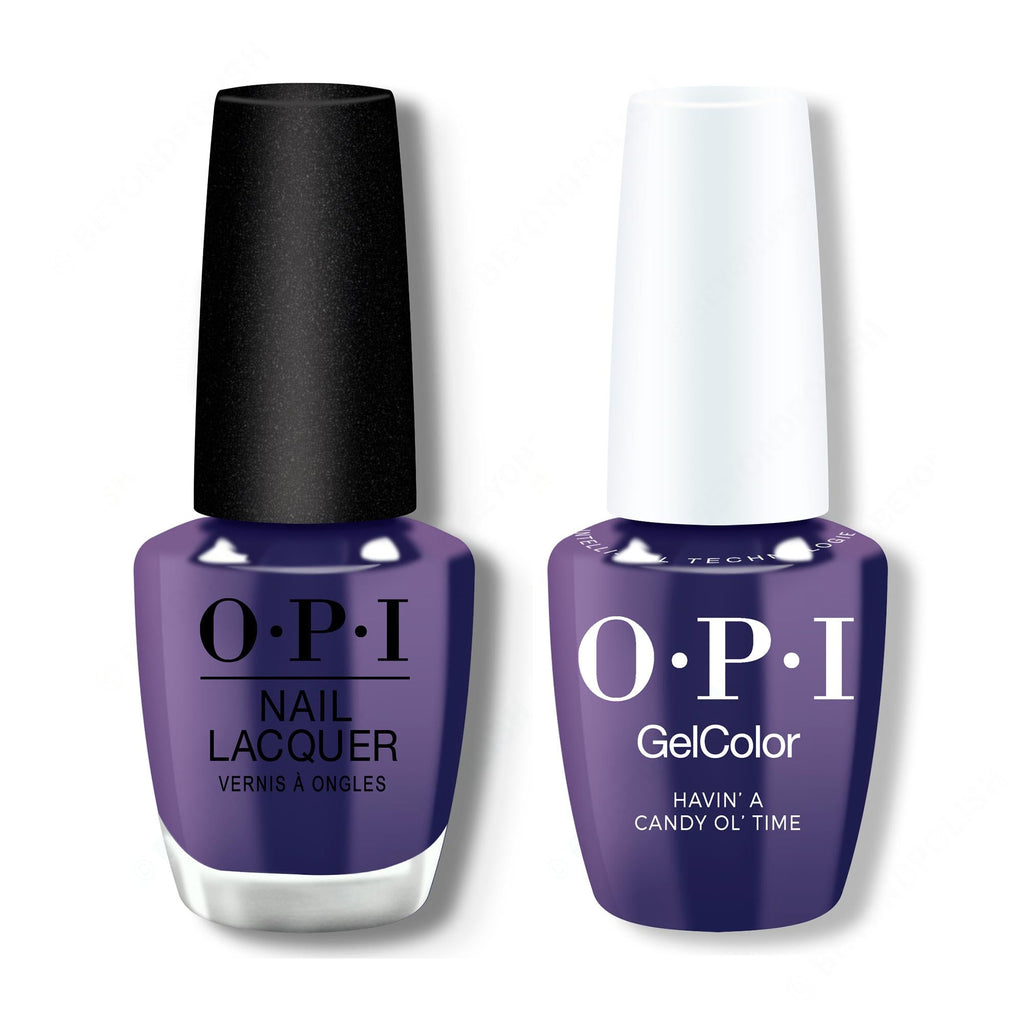 OPI - Gel & Lacquer Intelli-Gel Combo - Havin' a Candy Ol' Time - Salon Quality