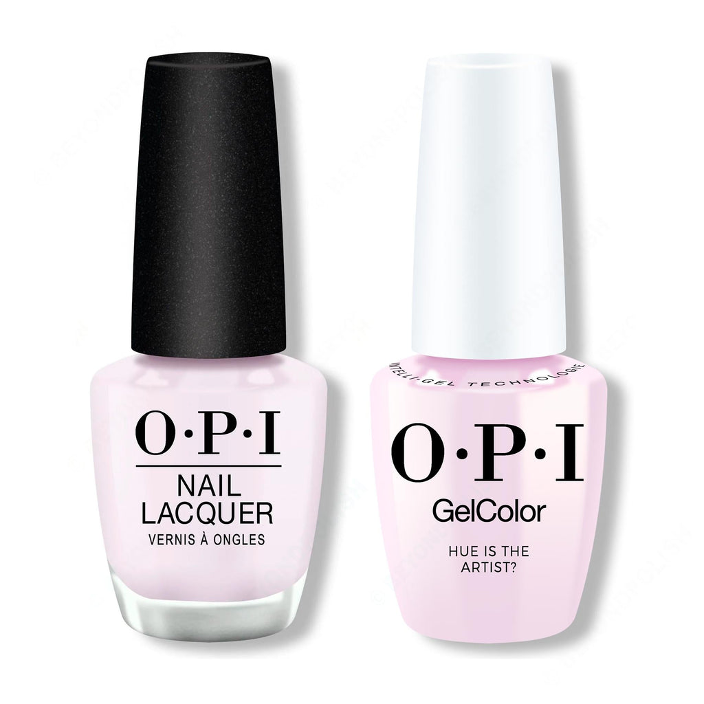 OPI - Gel & Lacquer Intelli-Gel Combo - Hue Is The Artist 0.5 Oz - Salon Quality