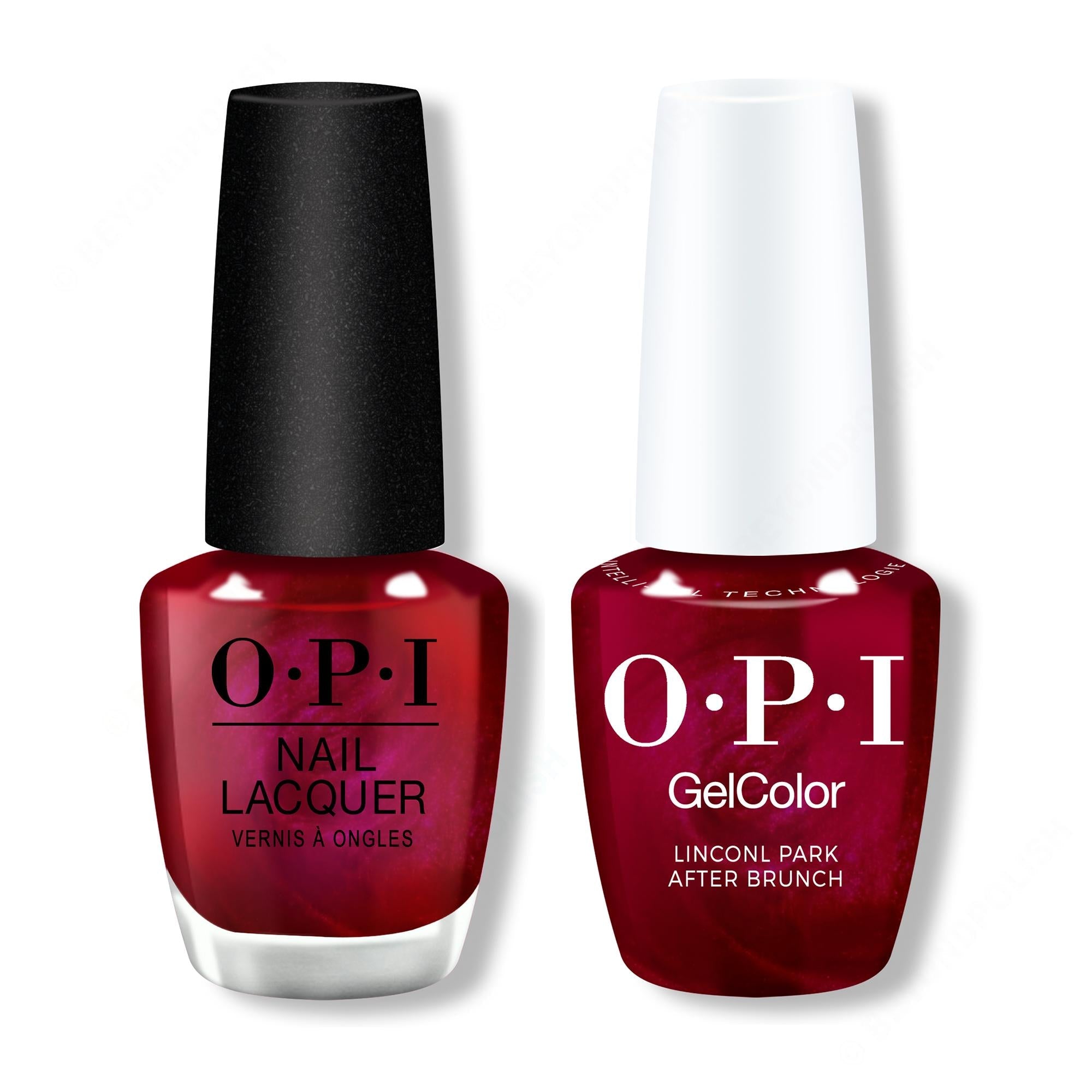 OPI - Gel & Lacquer Intelli-Gel Combo - Lincoln Park After Brunch - OPIcons Spring 2026 - Salon Quality