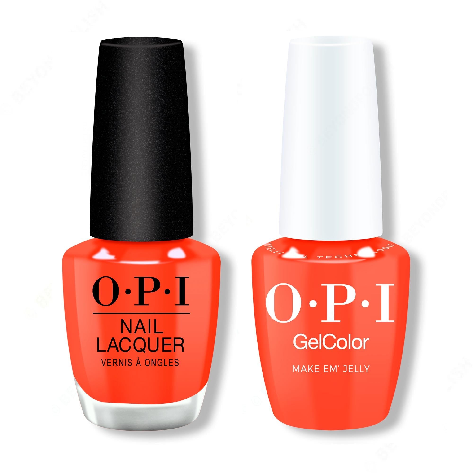 OPI - Gel & Lacquer Intelli-Gel Combo - Make 'Em Jelly - Salon Quality