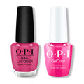 OPI - Gel & Lacquer Intelli-Gel Combo - No Turning Back From Pink Street 0.5 Oz - Salon Quality