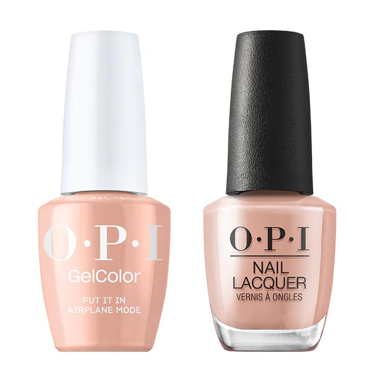 OPI - Gel & Lacquer Intelli-Gel Combo - Put It in Airplane Mode - OPIcons Spring 2026 - Salon Quality
