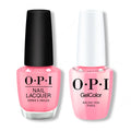 OPI - Gel & Lacquer Intelli-Gel Combo - Racing For Pinks 0.5 Oz - Salon Quality