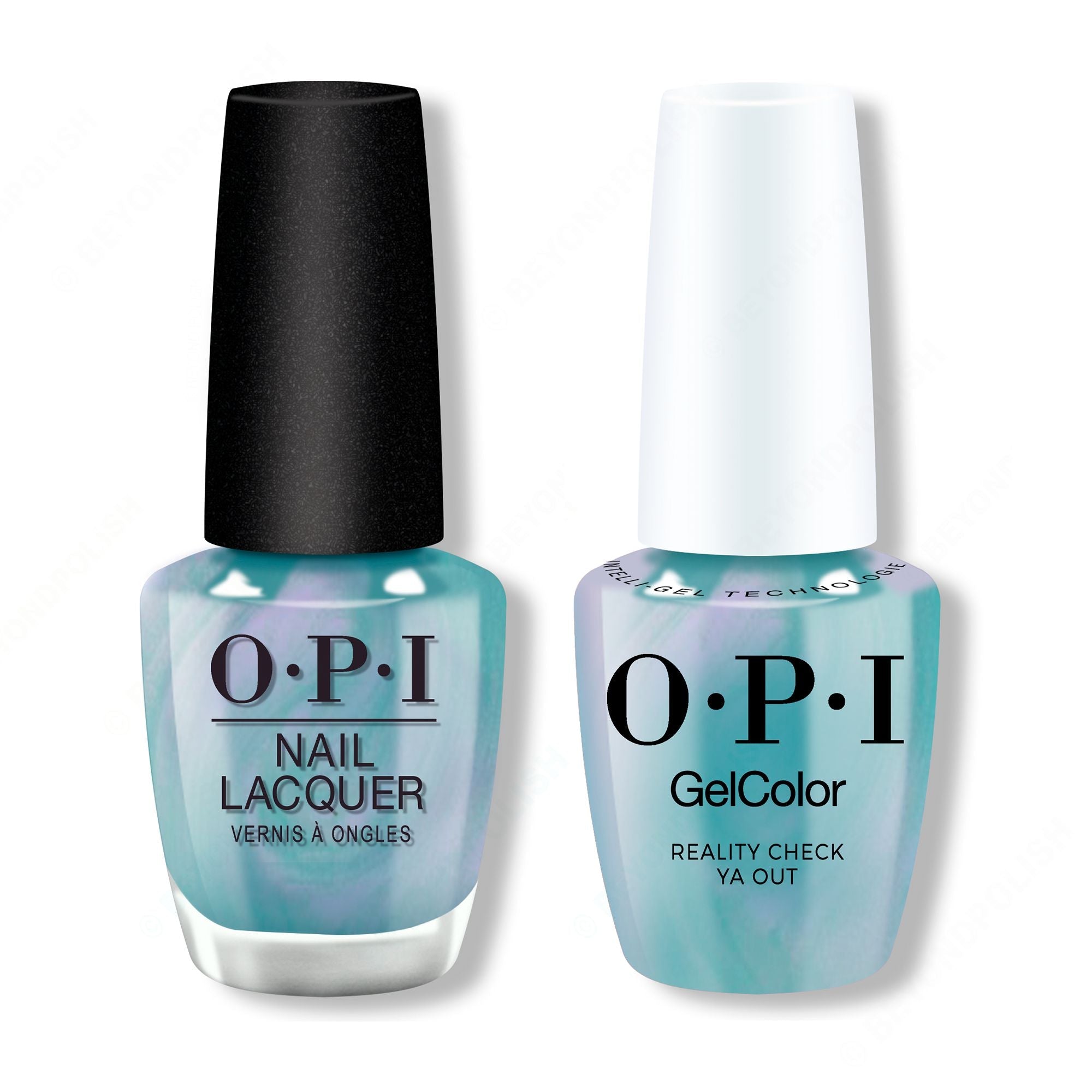 OPI - Gel & Lacquer Intelli-Gel Combo - Reality Check Ya Out - Salon Quality