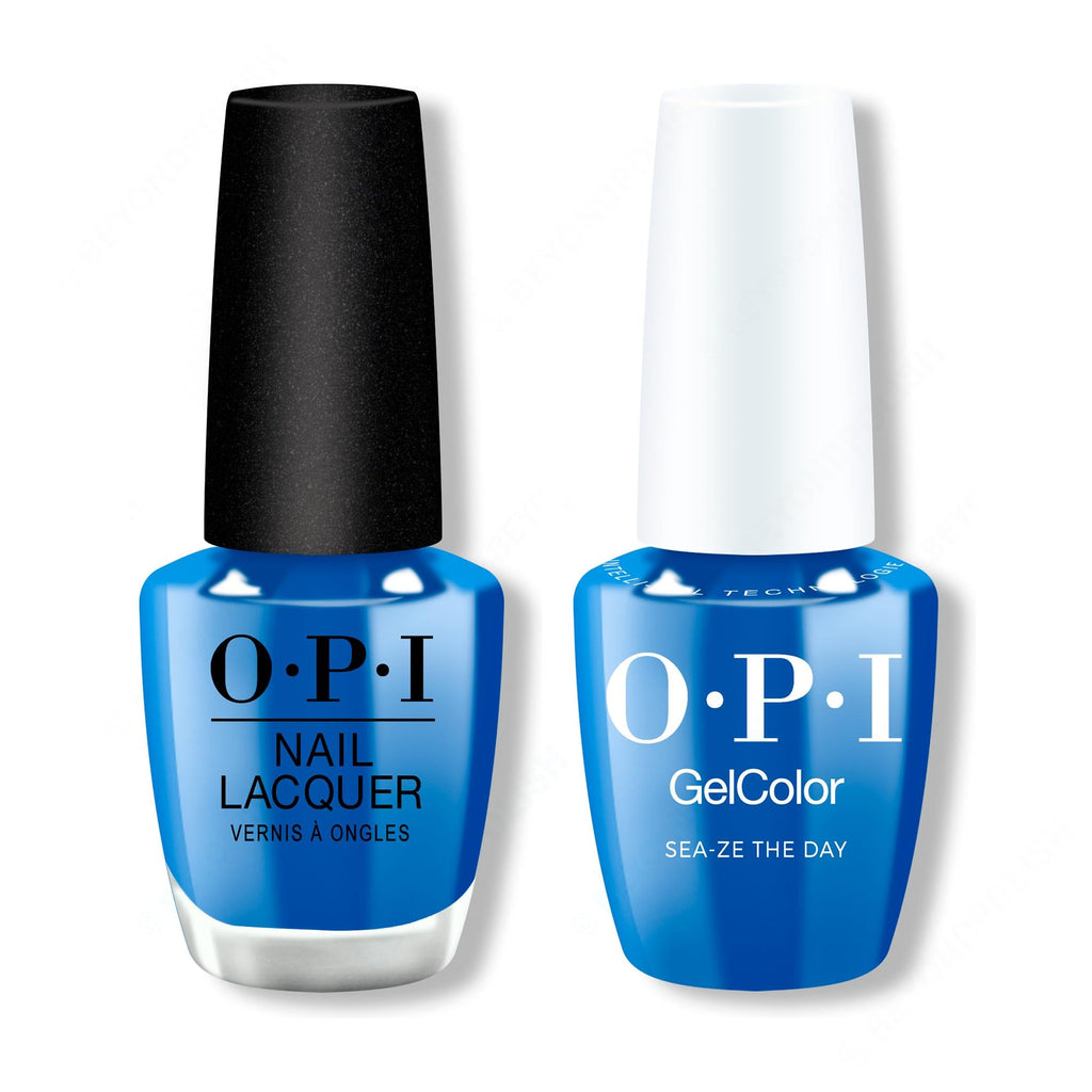 OPI - Gel & Lacquer Intelli-Gel Combo - Sea-Ze the Day - Salon Quality