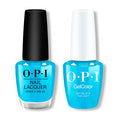 OPI - Gel & Lacquer Intelli-Gel Combo - Sky Blue's the Limit - Salon Quality