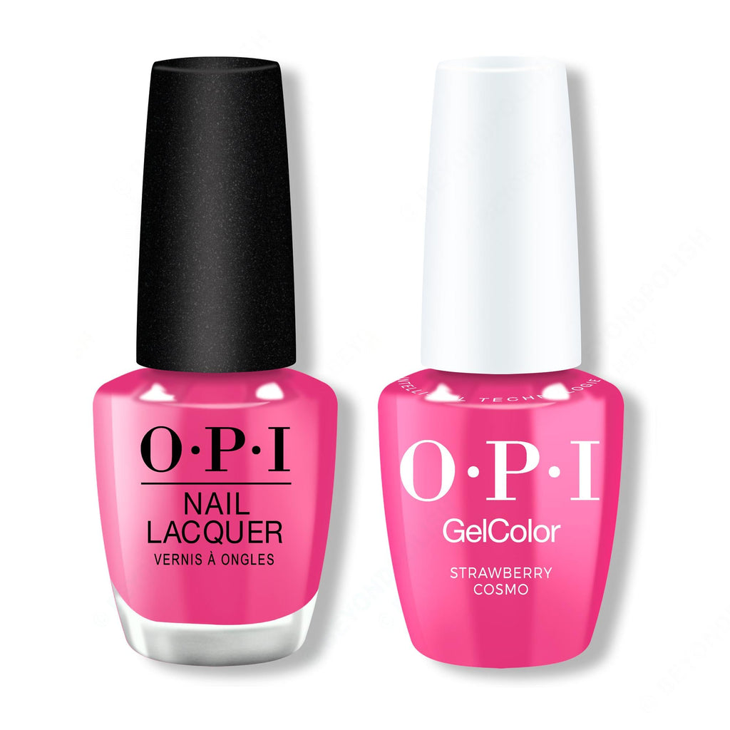 OPI - Gel & Lacquer Intelli-Gel Combo - Strawberry Cosmo - OPIcons Spring 2026 - Salon Quality