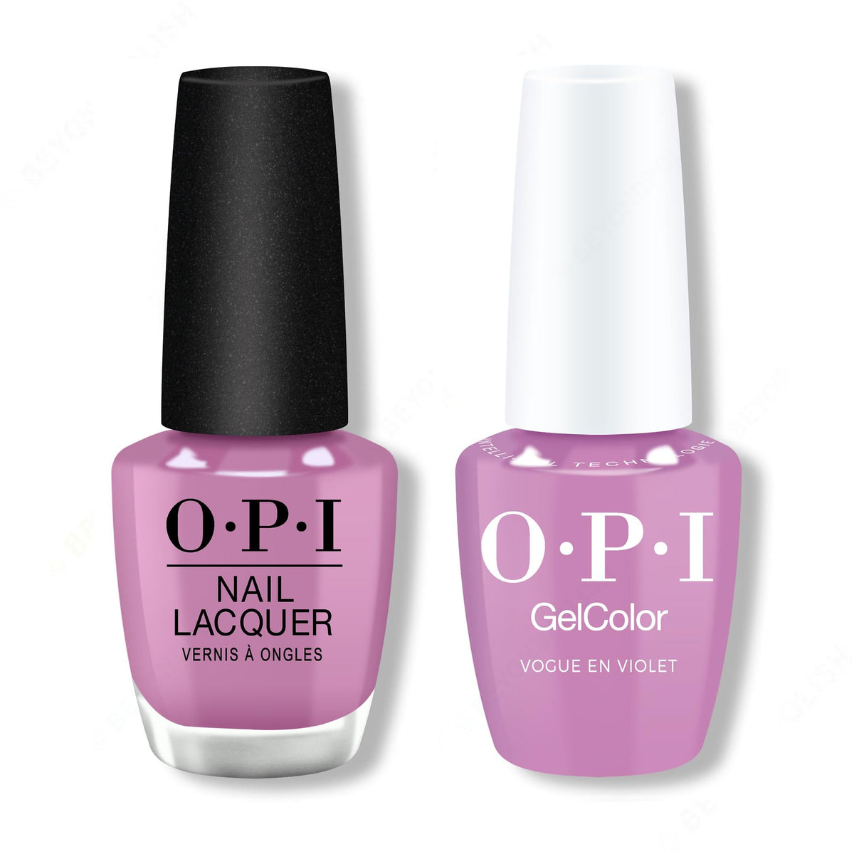 OPI - Gel & Lacquer Intelli-Gel Combo - Vogue en Violet - Salon Quality