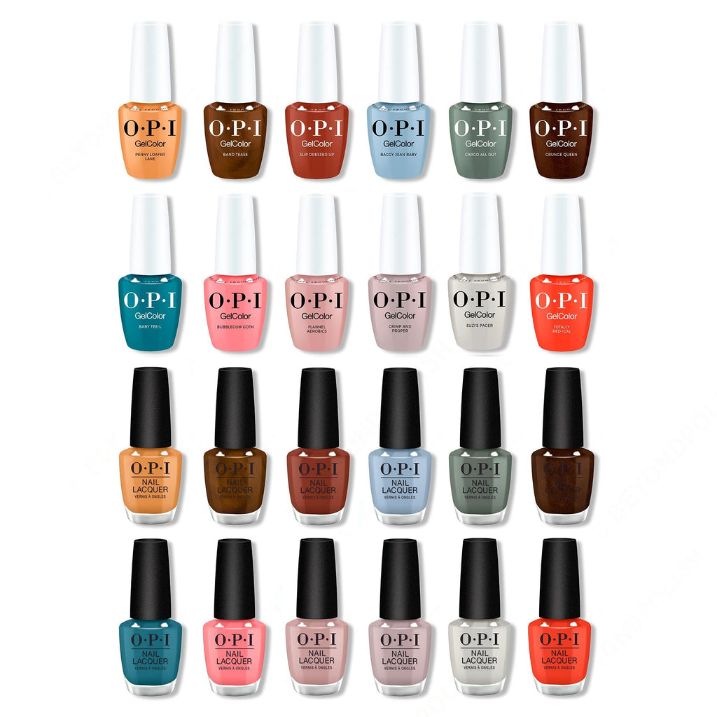 OPI - Gel & Lacquer Intelli-Gel Combo - What's Your Mani‑tude Fall 2025 Collection - Salon Quality
