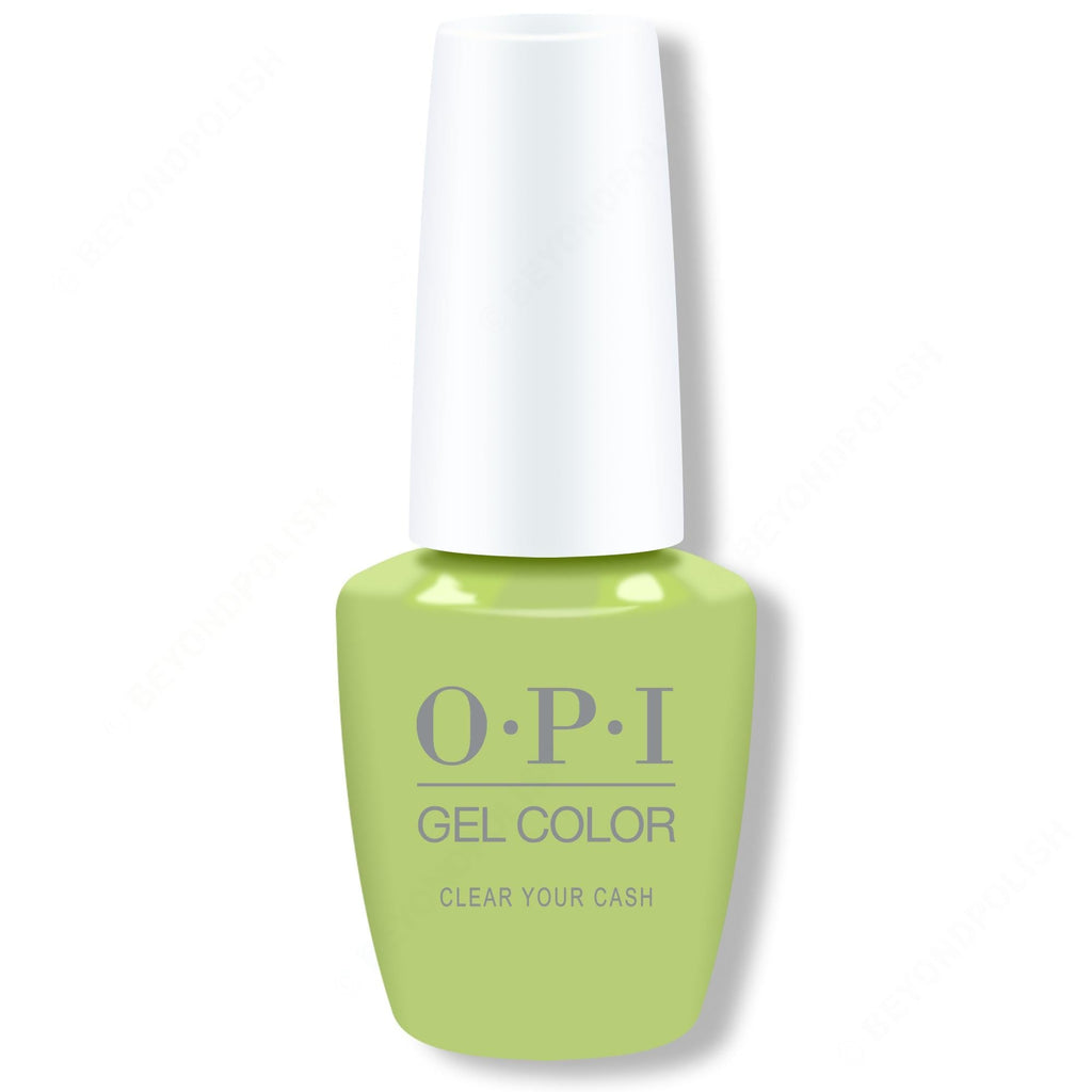 OPI GelColor - Clear Your Cash - Salon Quality