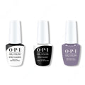 OPI GelColor Combo - Stay Classic Base, Shiny Top & Addio Bad Nails, Ciao Great Nails - Salon Quality