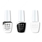 OPI GelColor Combo - Stay Classic Base, Shiny Top & Alpine Snow - Salon Quality