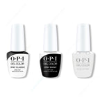 OPI GelColor Combo - Stay Classic Base, Shiny Top & As Real As It Gets - Salon Quality