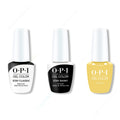OPI GelColor Combo - Stay Classic Base, Shiny Top & (Bee)Ffr - Salon Quality