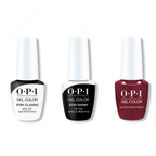 OPI GelColor Combo - Stay Classic Base, Shiny Top & Big Sagittarius Energy - Salon Quality