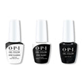 OPI GelColor Combo - Stay Classic Base, Shiny Top & Cave The Way - Salon Quality
